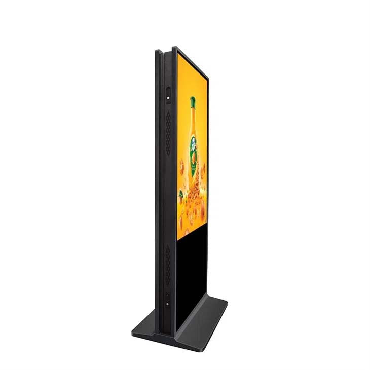 Load image into Gallery viewer, double-sided-floor-standing-advertising-kiosk
