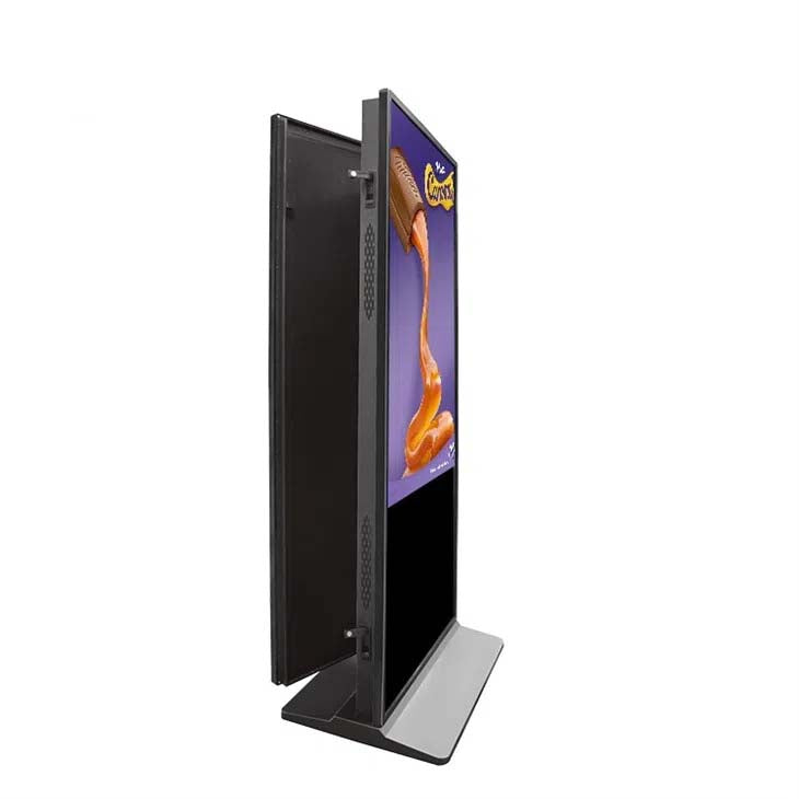 Load image into Gallery viewer, double-sided-floor-standing-advertising-kiosk
